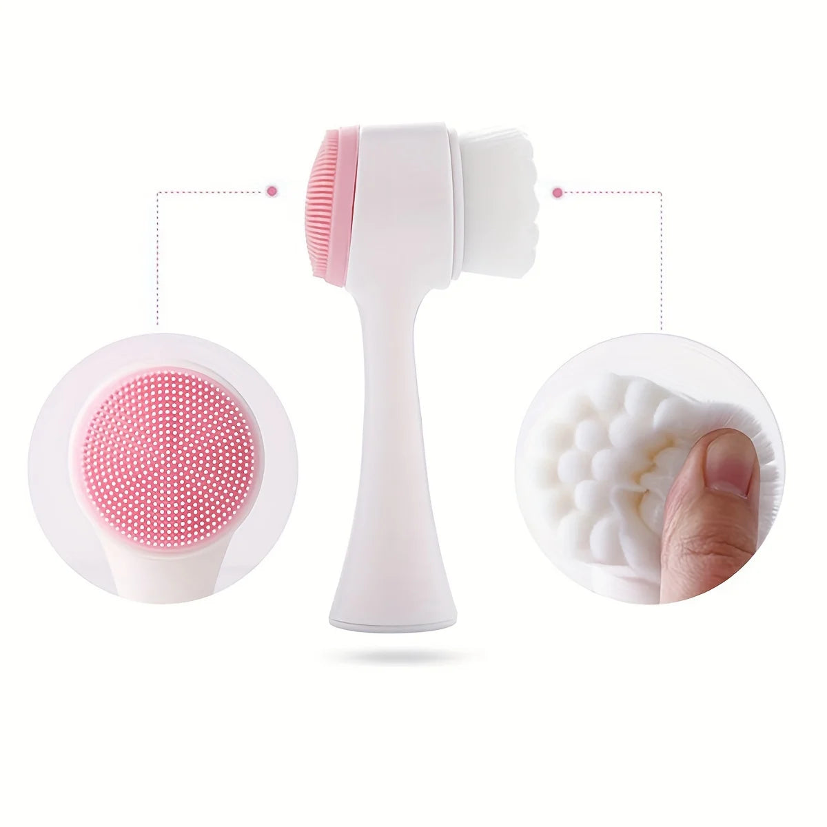 “Happy Paws: Gentle Double-Sided Paw Brush for Dogs”