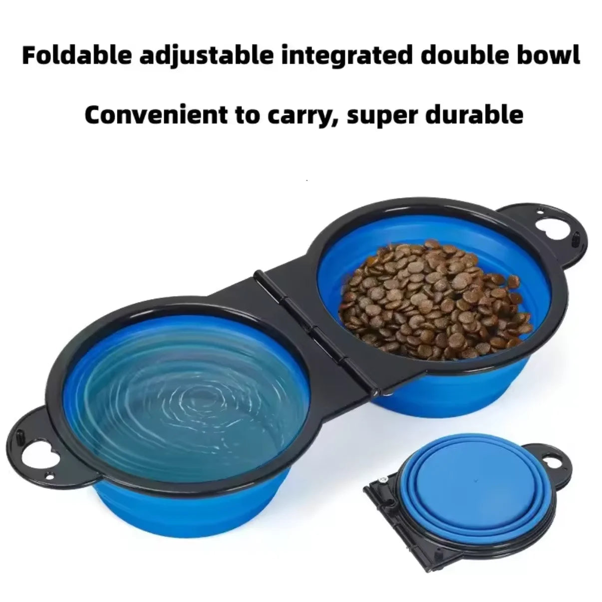 2-in-1 Portable Dog Water & Food Bottle