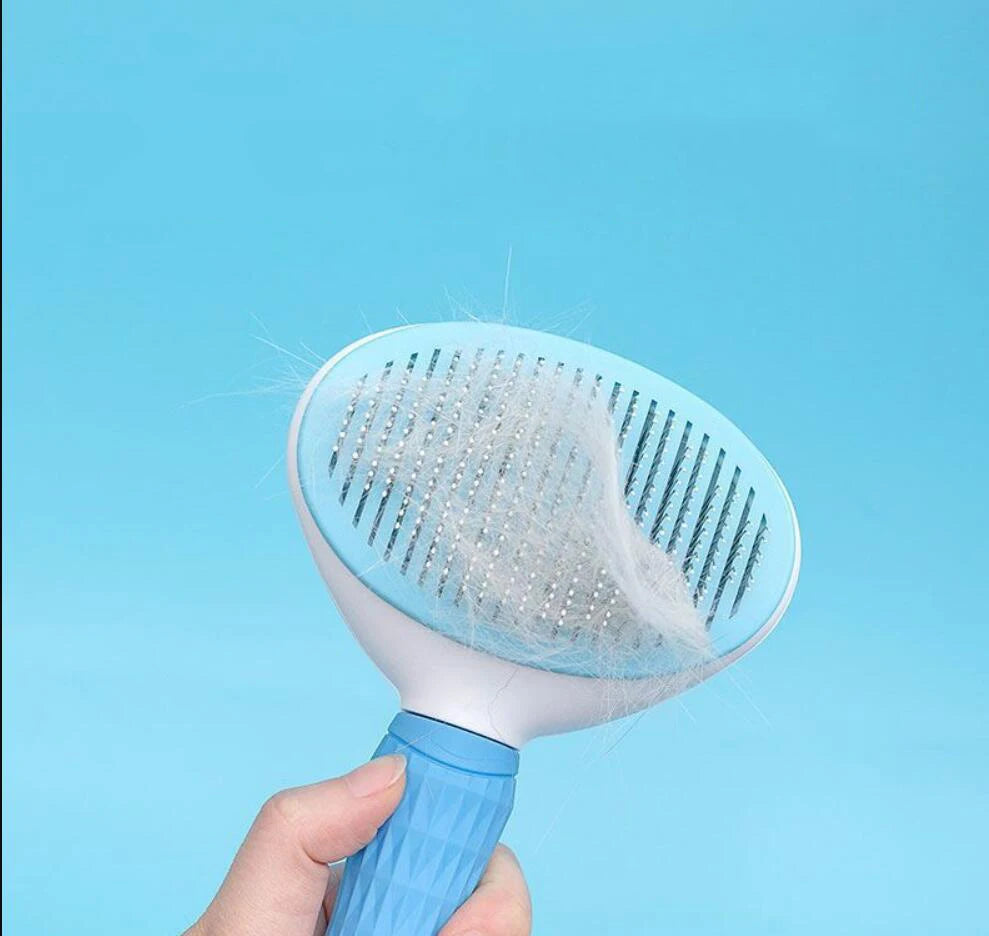 “Magic Pet Hair Brush – Groom & Care for Cats & Dogs with Long Hair”