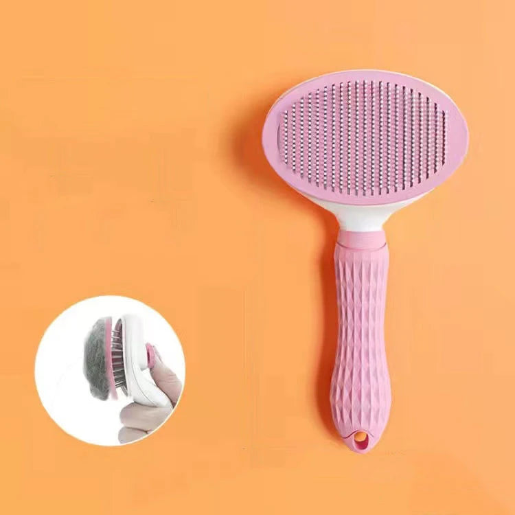 “Magic Pet Hair Brush – Groom & Care for Cats & Dogs with Long Hair”