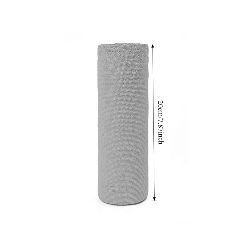 “Magic Reusable Microfiber Cleaning Roll – Sparkling Clean in Seconds!”